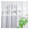 Záclona LG 443 s bílou krajkou 400x160 cm