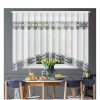 Záclona LG 443 s šedo-bílou krajkou 400x160 cm