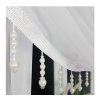 Hotová voálová záclona L746, 200x160 cm