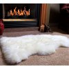 Ovčí kůže, bílá