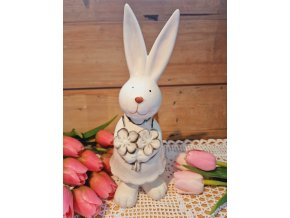 Zaječice a zajíc porcelánové 27 cm