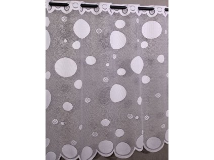 Bytovyshop Vitrážková záclona Bublinka