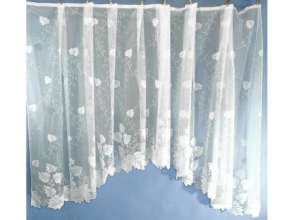 Hotová oblouková záclona Iveta