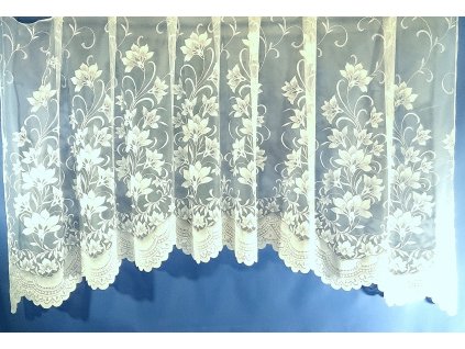 Hotová oblouková záclona Jiřina