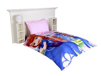 POVLEČENÍ MIKROPLYŠ DO DĚTSKÉ POSTÝLKY PRINCEZNA SOFIE