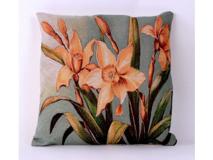 POVLAK NA POLSTÁŘ LUXURY STYL HOBELIN NARCISY> 45X45cm