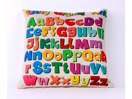 POVLAK NA POLSTÁŘ LUXURY STYL ABACEDA> 45X45cm