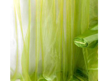 ORGANZA ZELENÁ JARNÍ 280cm