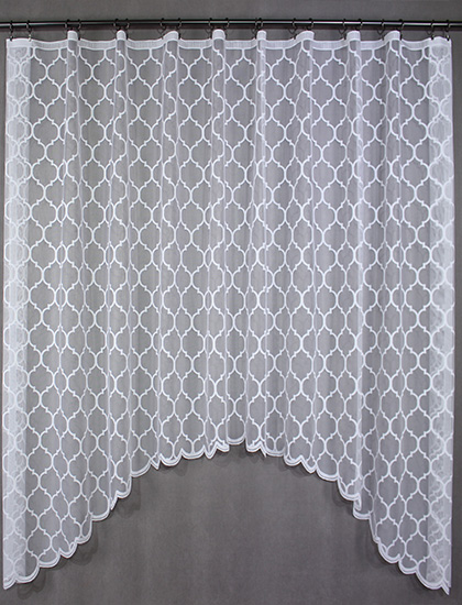 bytovyshop.cz OBLOUKOVÁ ZÁCLONA ZÁMECKÁ 160 x 330 cm