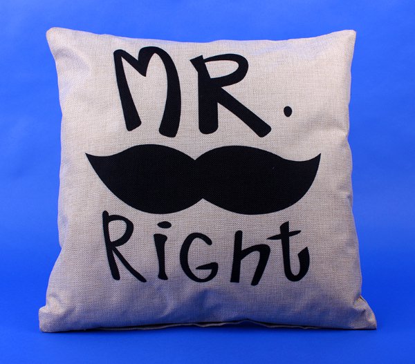 POVLAK NA POLSTÁŘ MR. RIGHT 45X45