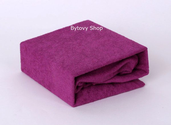 Dětské prostěradlo froté 60x120 Velikost: 60x120cm, varianta: redviolet