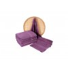 Darsi froté ručník fialová 50x100