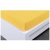 Froté prostěradlo dvoulůžko Exclusive 180x200 žluta
