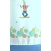 Dětské záclony metráž Goofy a Donald voál výška 160 cm
