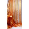 ORGANZA PRUHY ORANŽOVÉ  280cm