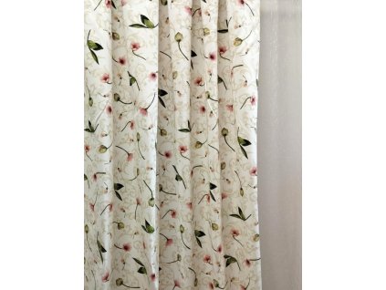 Dekorační látka Růže a ornamenty