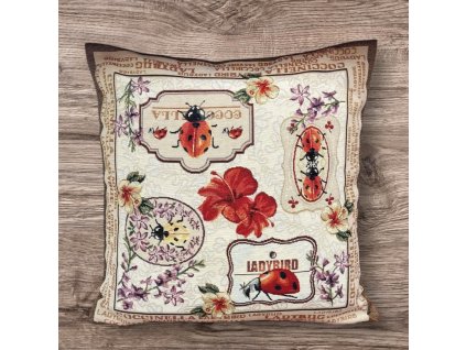 Gobelín dekorační povlak Berušky