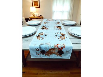 Ubrus běhoun na stůl Dýně