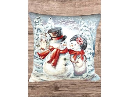 Gobelínový povlak Sněhuláci