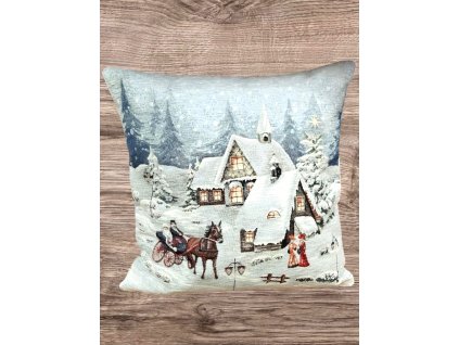 Gobelínový povlak Zasněžené