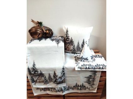 Vánoční ubrus běhoun