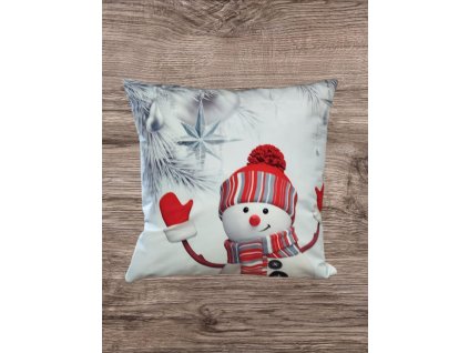 Vánoční povlak Sněhulák