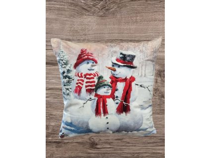 Vánoční povlak Sněhuláci