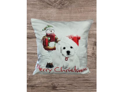 Vánoční povlak Štěně