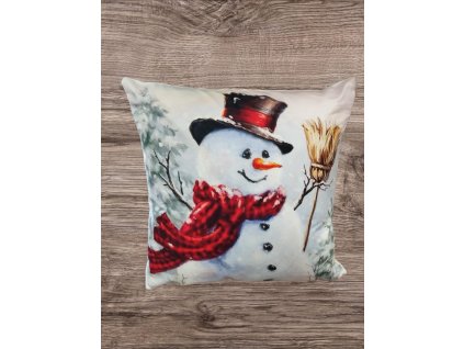 Vánoční povlak Sněhulák