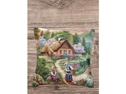 Dekorační povlak gobelín Ves