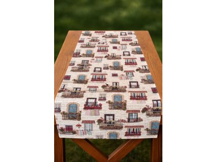 gobelín běhoun Okna