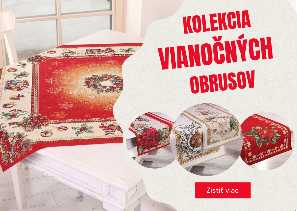 vianočné obrusy