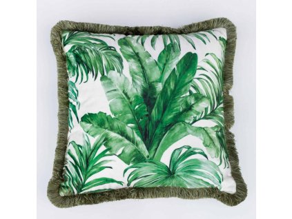 Zamatový vankúš Palm