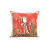 Vianočný gobelínový vankúš 66 s Lurexom