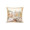 Vianočný gobelínový vankúš 66 s Lurexom
