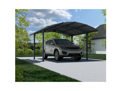 HLINÍKOVÝ PRÍSTREŠOK S OBLÚKOVOU STRECHOUPALRAM - CANOPIA ARCADIA 4300