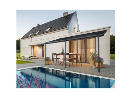 PALRAM - CANOPIA CAPRI 5400 ANTRACIT 3 X 5,46