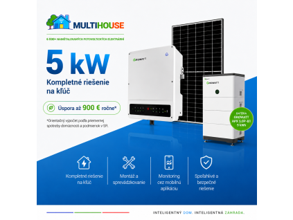 Fotovoltická elektráreň 5 kW
