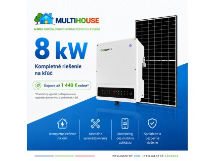 Fotovoltická elektráreň 8 kW