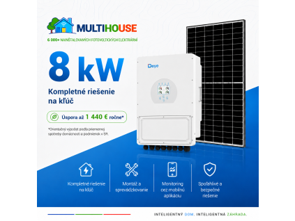 Fotovoltická elektráreň Deye 8 kW