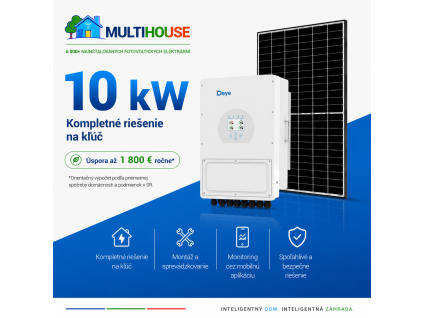 Fotovoltická elektráreň Deye 10 kW