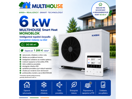 MULTIHOUSE Smart Heat MONOBLOK 6 kW