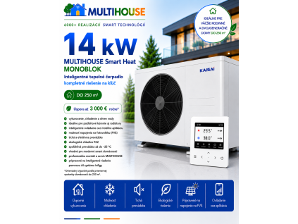 MULTIHOUSE Smart Heat MONOBLOK 14 kW