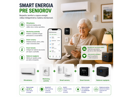 MULTIHOUSE Smart Energia pre seniorov