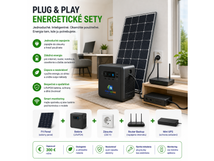 MULTIHOUSE Plug & Play Energetické sety