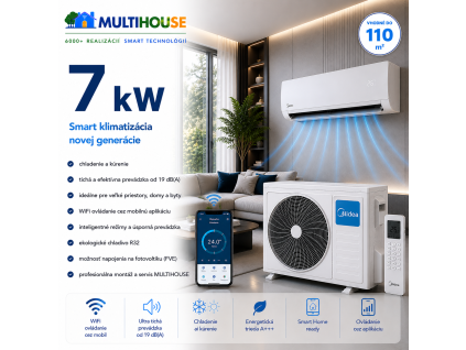 Komplet MULTIHOUSE MIDEA 7 kW