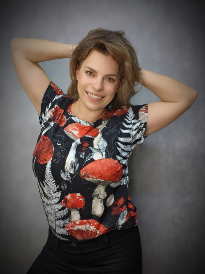 JustWow tričko - maxi muchomůrky