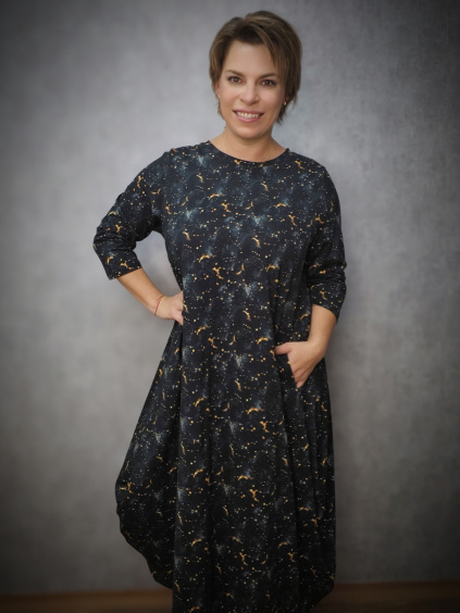 Šaty Norden - souhvězdí - úplet