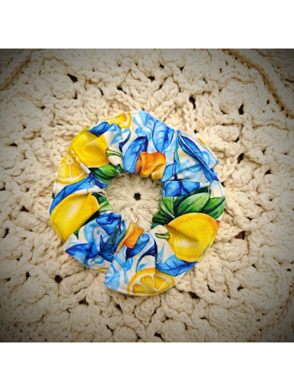 Scrunchie - citrony