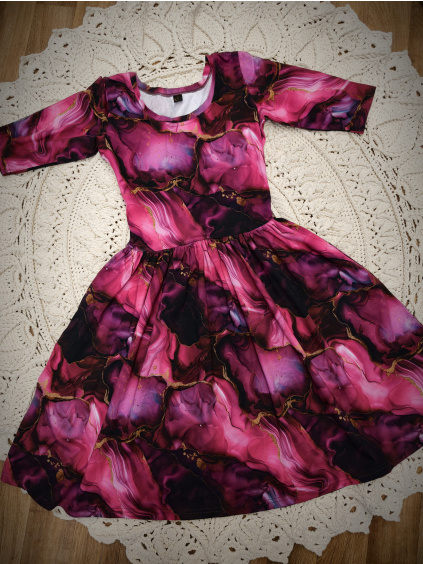 Šaty BeChic+ - Merlot II.